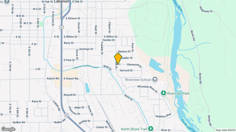 710 Glenwood St Map and Location Details