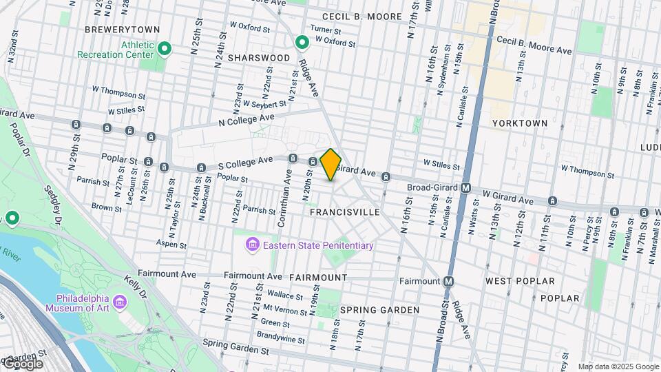 910 N 19th St Map and Location Details