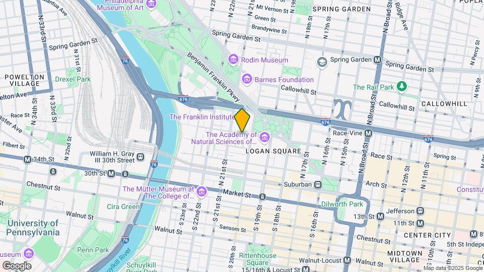 2020 Race St Mapa y Detalles de la Ubicación