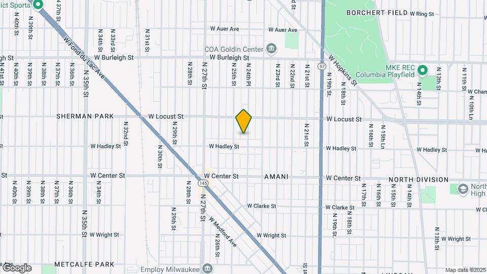 2825 N 24th Pl-Unit -2825A Map and Location Details