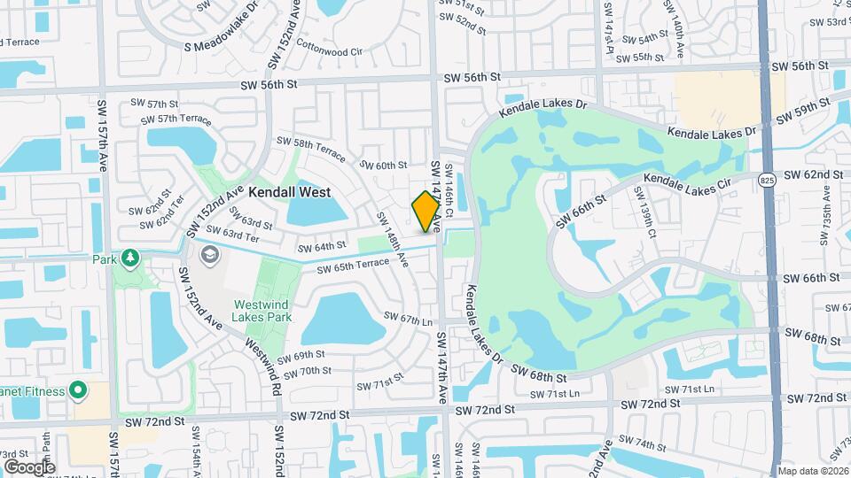 14712 SW 63rd Ln Map and Location Details