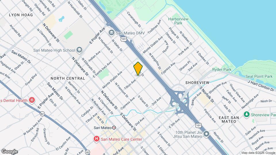 1006 Tilton Ave, Unit 1006 Map and Location Details