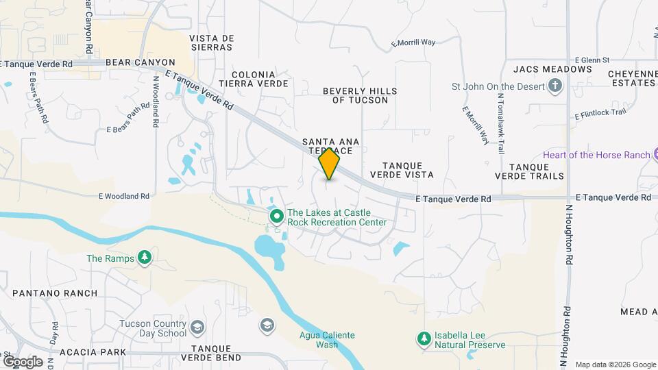 9627 E Shadow Lake Ct Map and Location Details