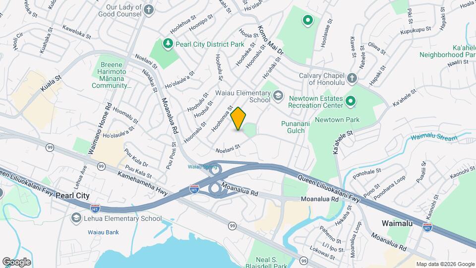 98-1392-1392 Koaheahe Pl Map and Location Details