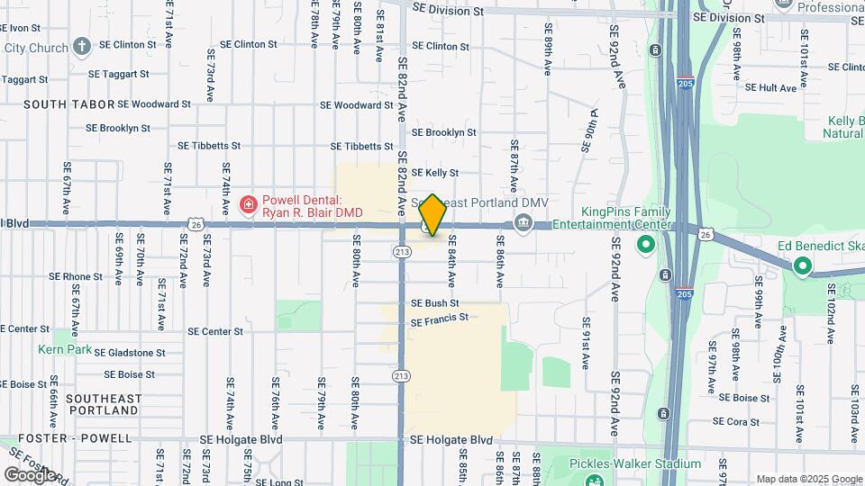 8324 SE Rhine St Map and Location Details