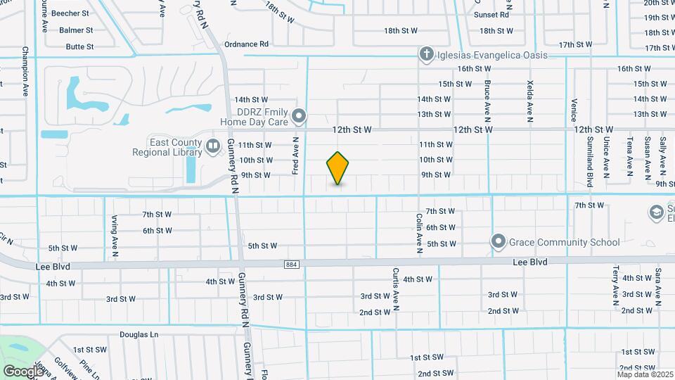 801 Douglas Ave N Map and Location Details