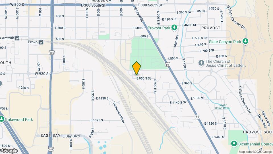 757 E 950 S St Map and Location Details