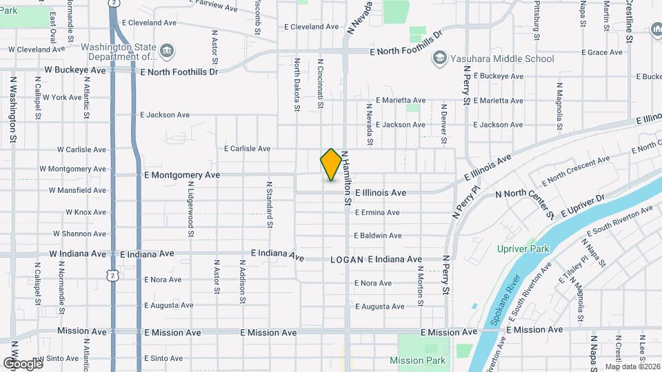 807 E Illinois Ave Map and Location Details
