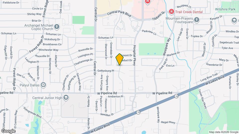 2316 Dalewood Ln Map and Location Details