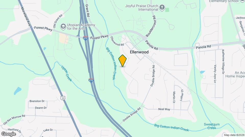 5417 Peachtree Landing Dr Mapa y Detalles de la Ubicación