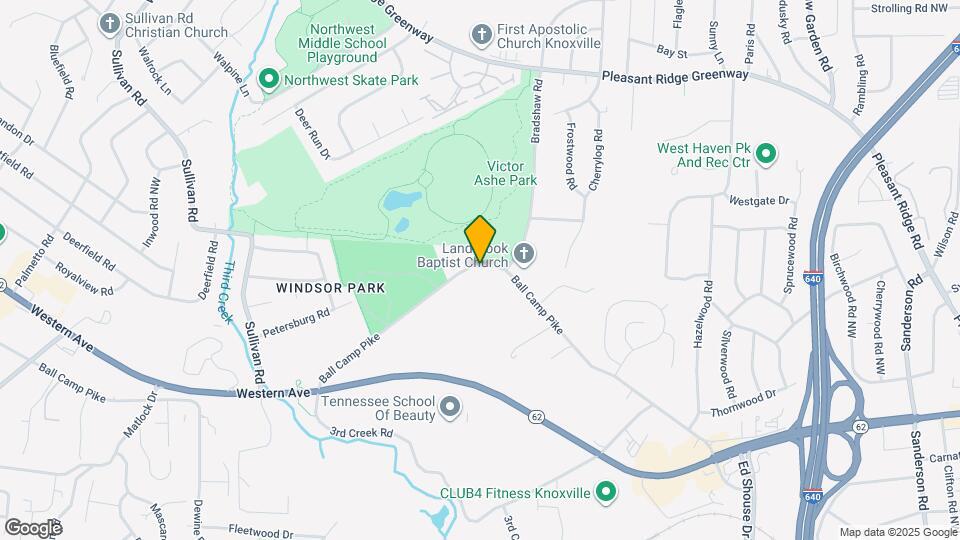 4804 Ball Camp Pike Map and Location Details