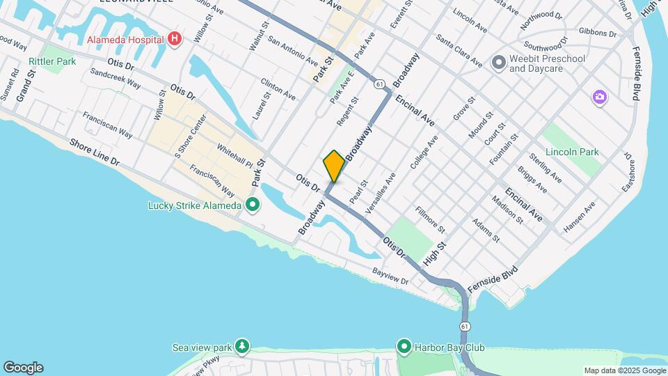 1012 Broadway Map and Location Details