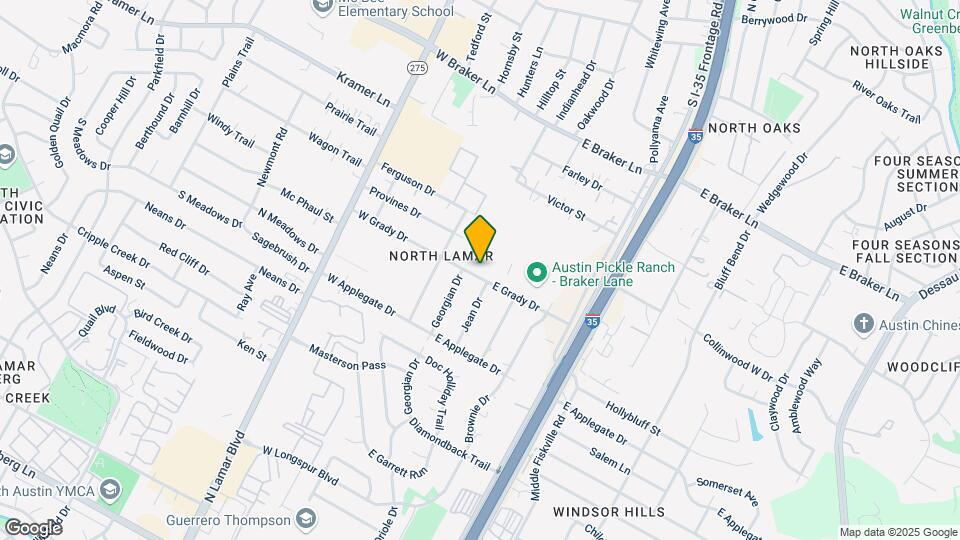 200 E Grady Dr, Unit C Map and Location Details