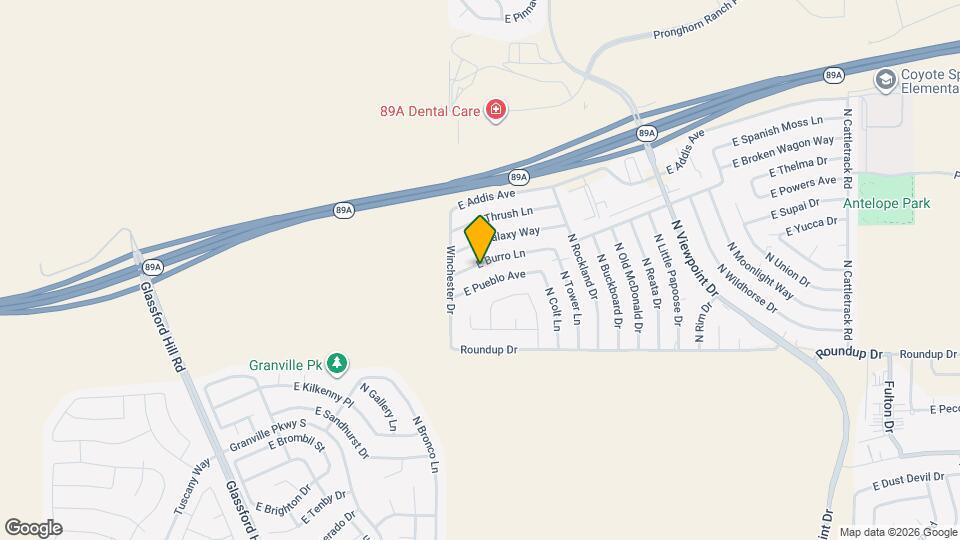 7071 E Burro Ln Map and Location Details