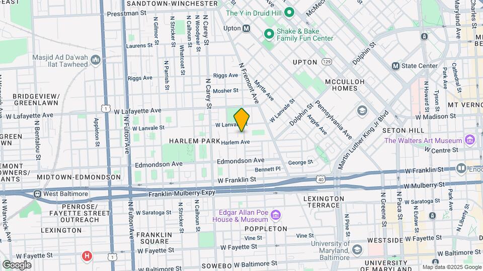 716 N Arlington Ave Map and Location Details