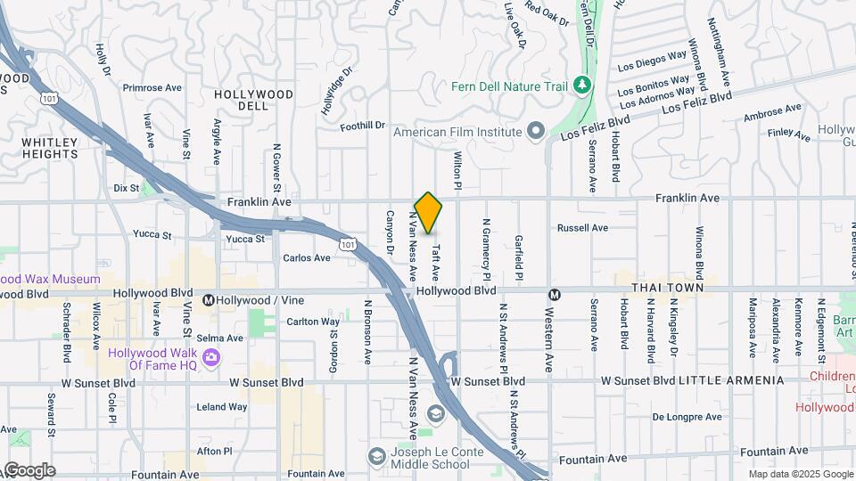 1807 Taft Ave Map and Location Details
