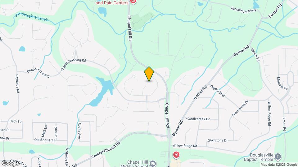 3644 Springwell Ct Map and Location Details