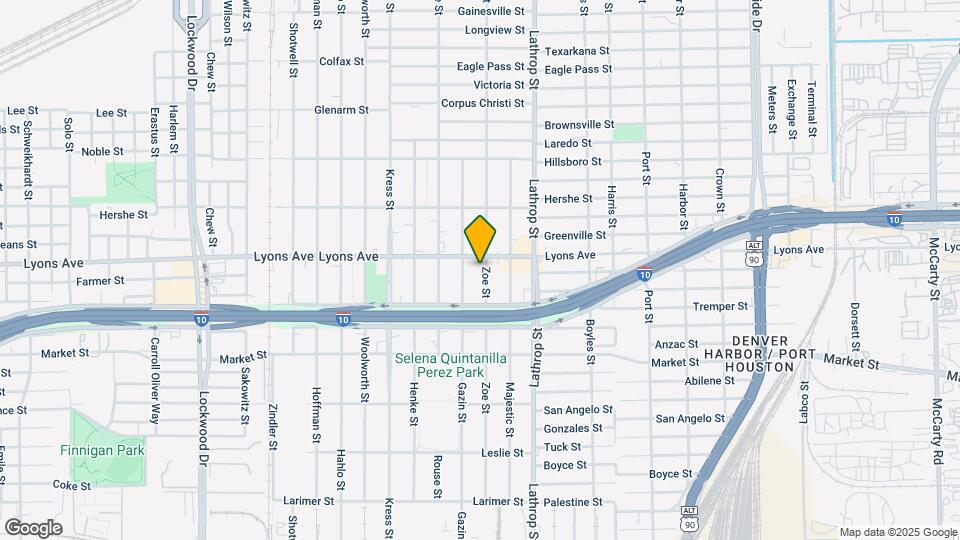 714 Zoe St Map and Location Details