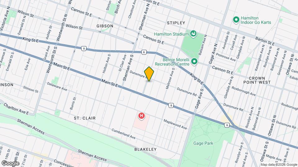 73 Barnesdale Blvd Map and Location Details