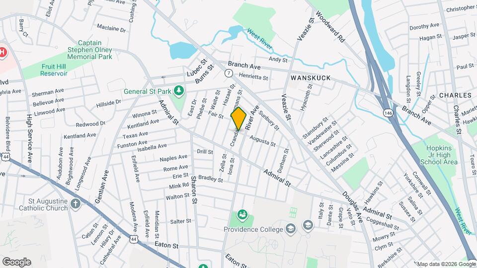 51 Crandall St, Unit 2 Map and Location Details