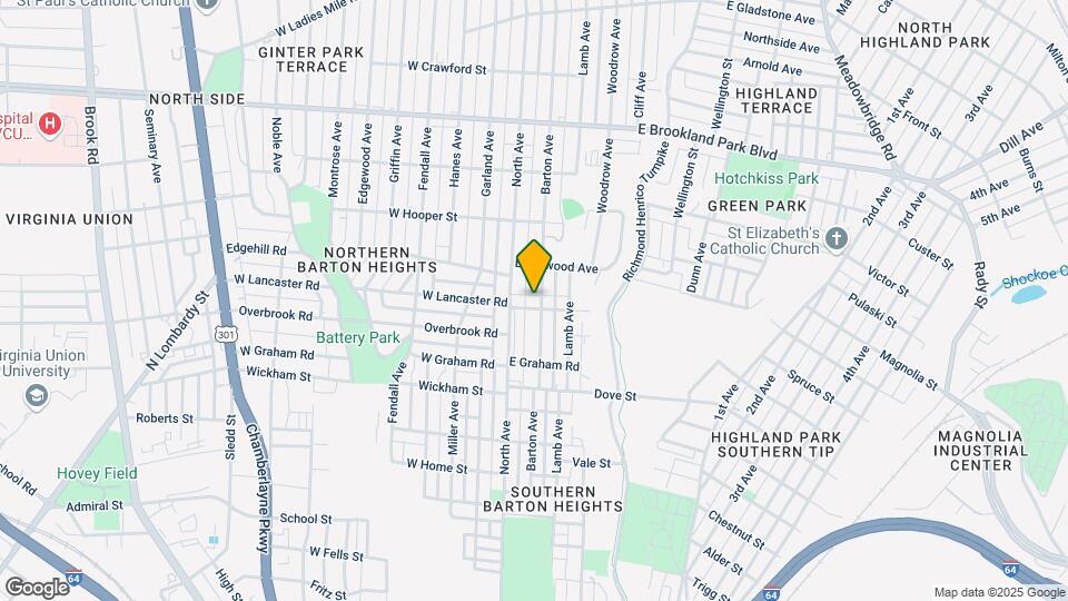 2602 Barton Ave Map and Location Details