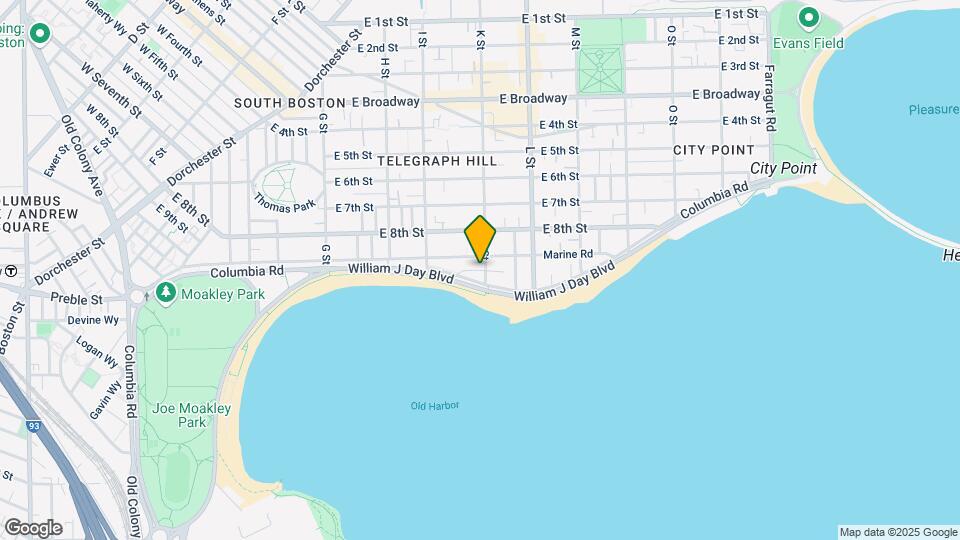 397 K St Mapa y Detalles de la Ubicación