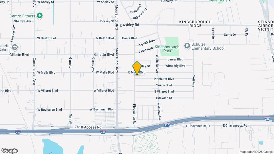 207 Pinehurst Blvd Map and Location Details