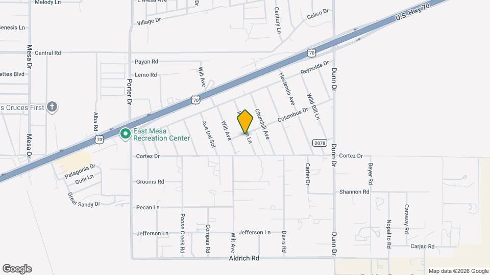 6550 Columbus Dr, Unit 6550 Columbus Dr.# 2 Map and Location Details