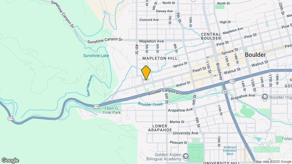 405 Pearl St Map and Location Details