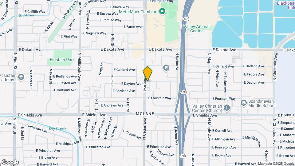 4232 E Dayton Ave Map and Location Details