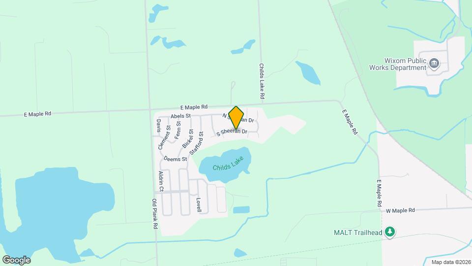 2242 S Sheeran Dr Map and Location Details