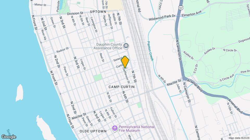 652 Emerald St Map and Location Details