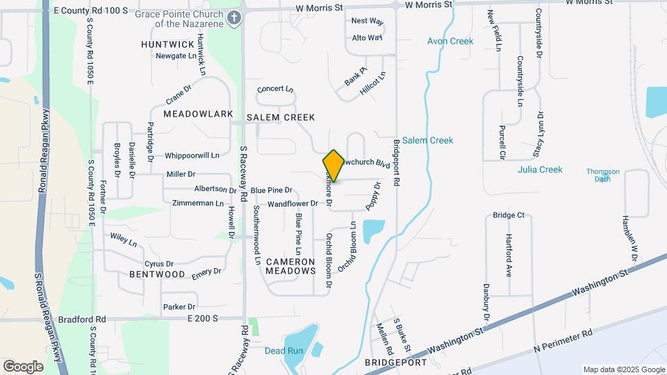 1751 Blackmore Dr Map and Location Details