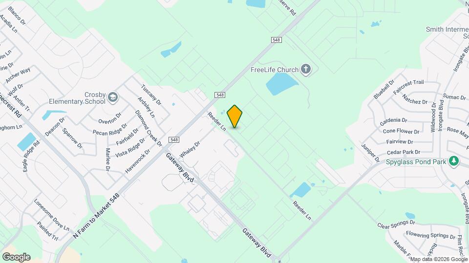 1126 Redcoat Dr Map and Location Details