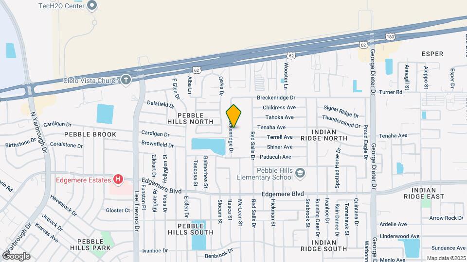 3540 Breckenridge Dr Map and Location Details