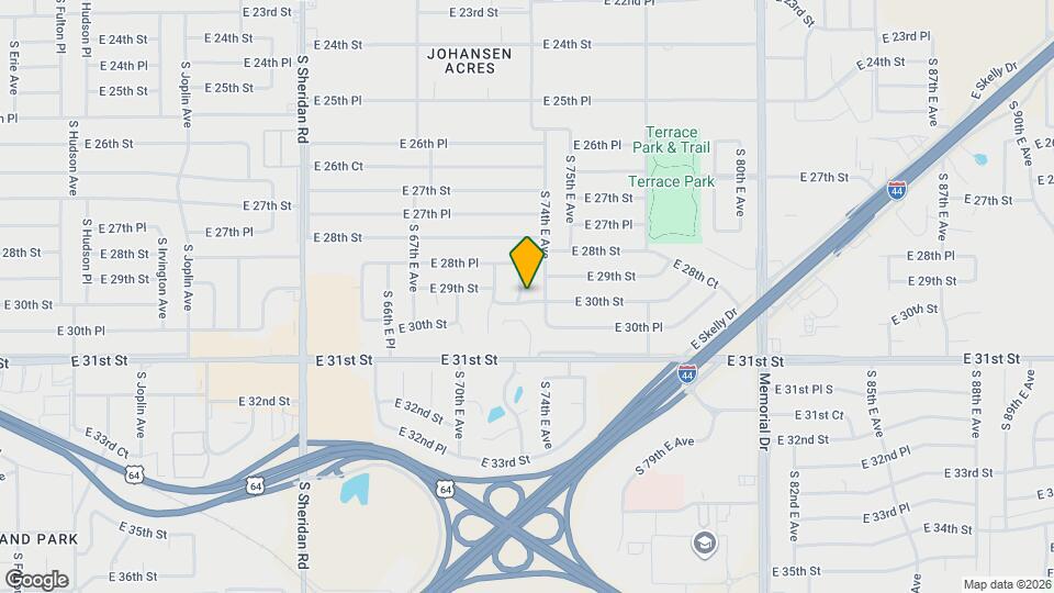 7309 E 30th St Map and Location Details