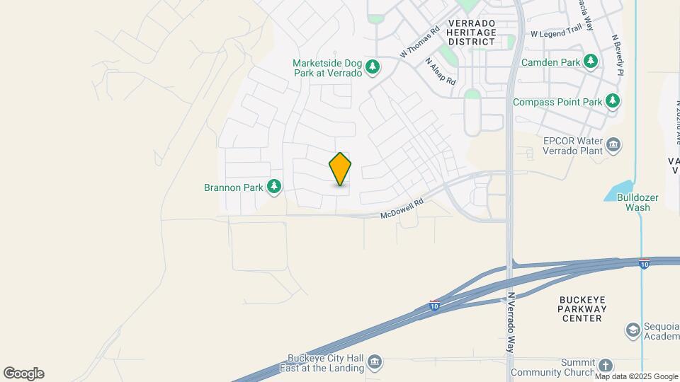 21188 W Almeria Rd Mapa y Detalles de la Ubicación