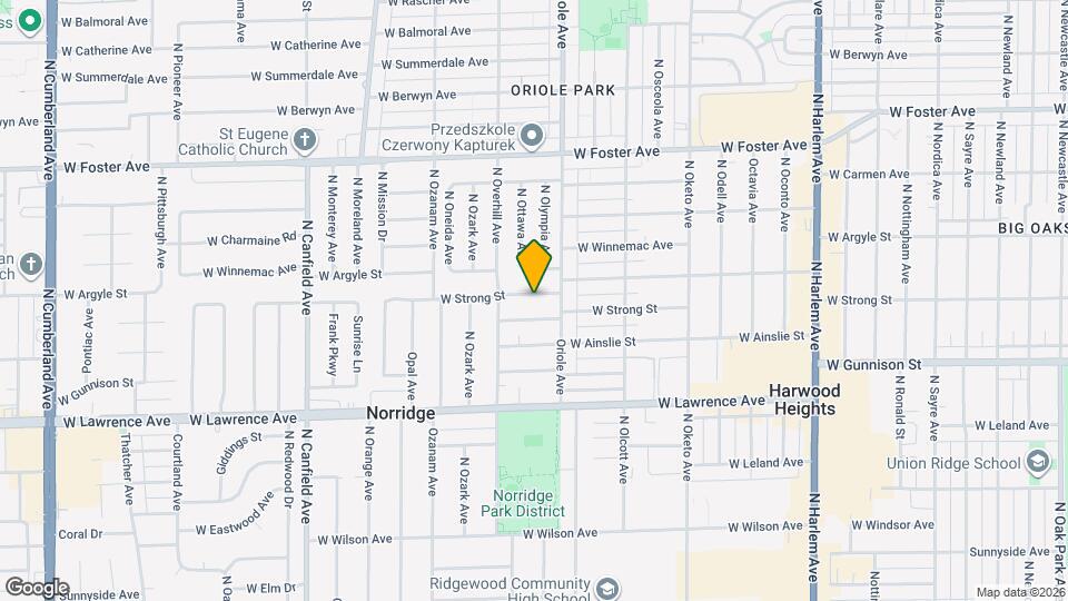 7625 W Strong St Map and Location Details