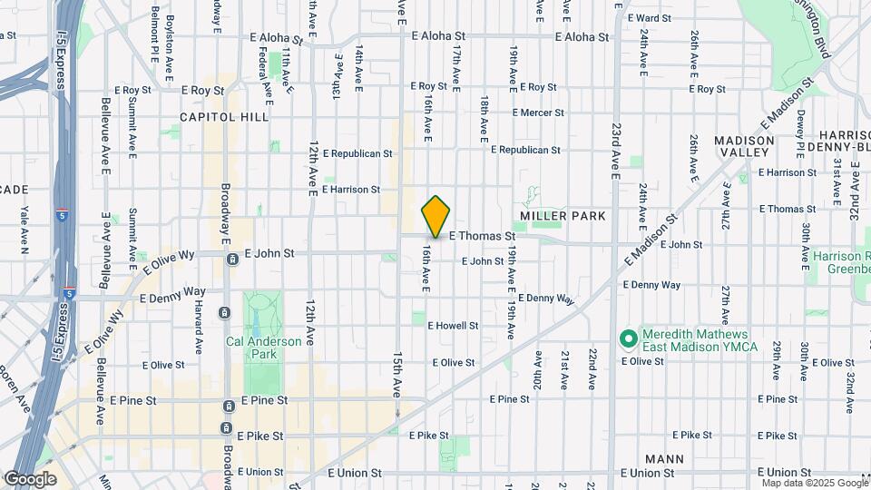 214 16th Ave E Map and Location Details