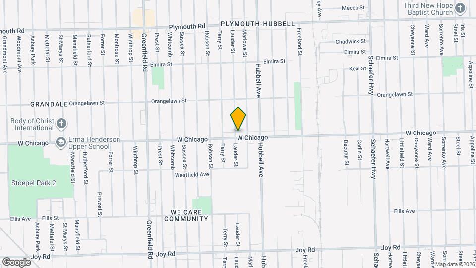 14740 W Chicago Mapa y Detalles de la Ubicación