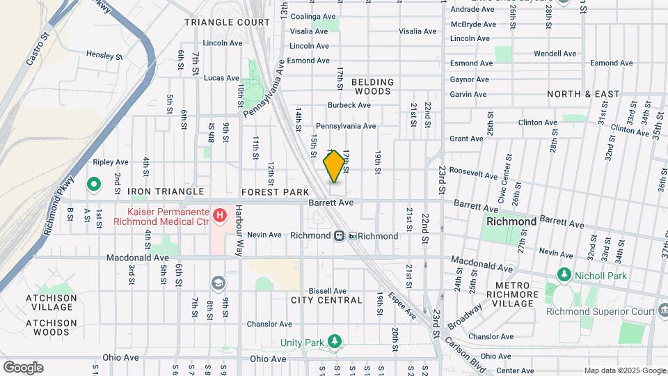 530-538 16TH St Map and Location Details