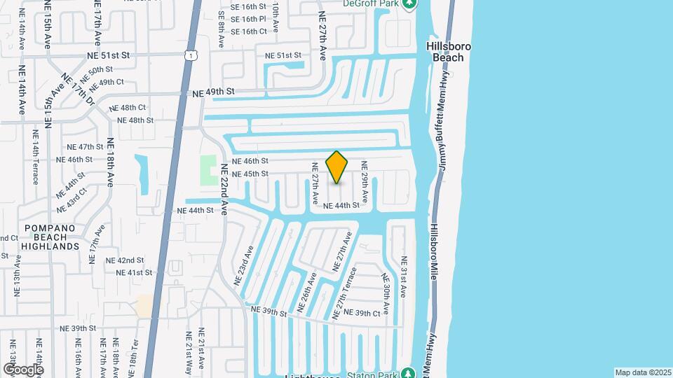 4431 NE 28th Ave Map and Location Details