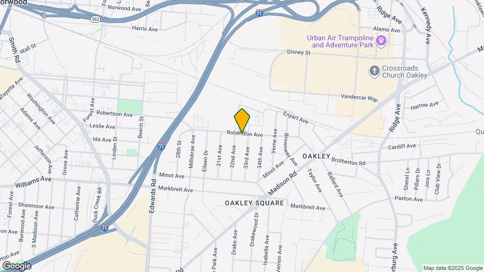 2911 Robertson Ave, Unit Oakley perfect 2 Br Map and Location Details