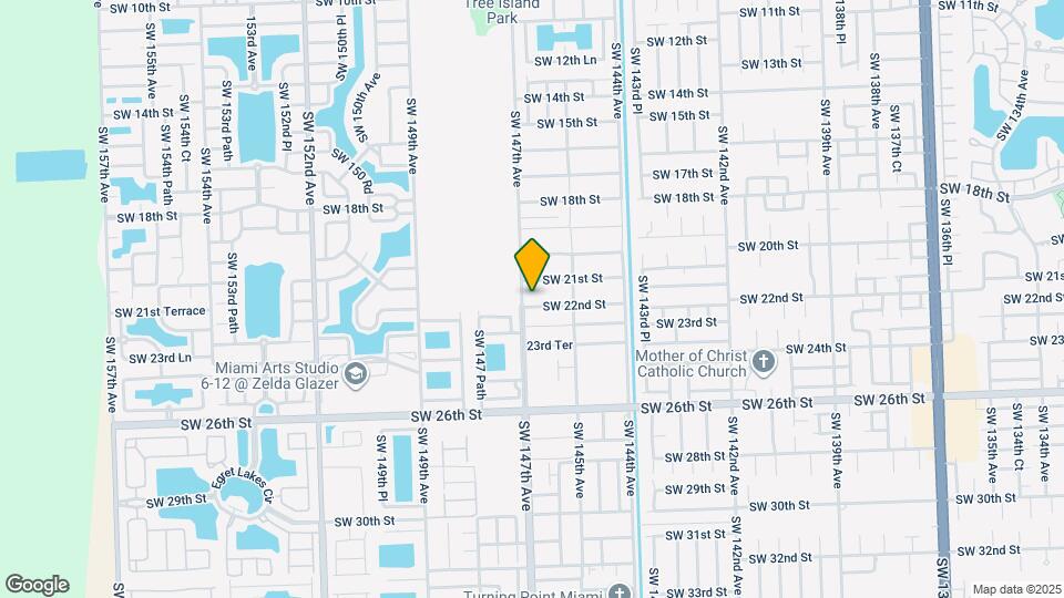 14675 SW 22nd St Map and Location Details