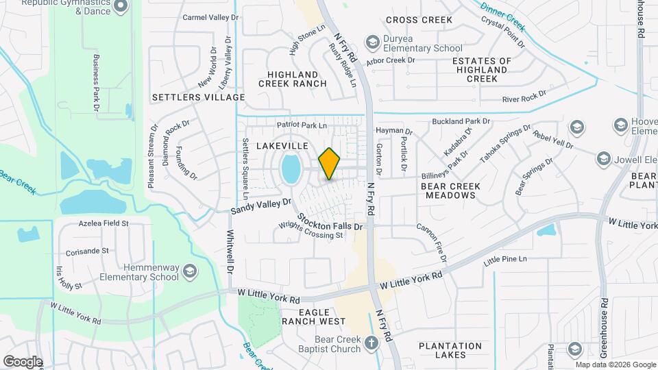 20603 Sycamore Crest Ln Map and Location Details