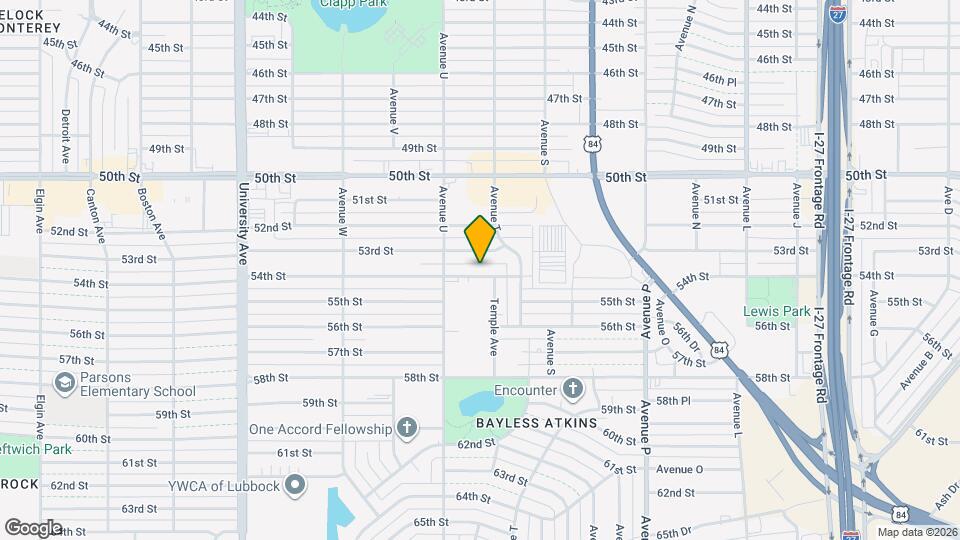 2014 54th St Mapa y Detalles de la Ubicación