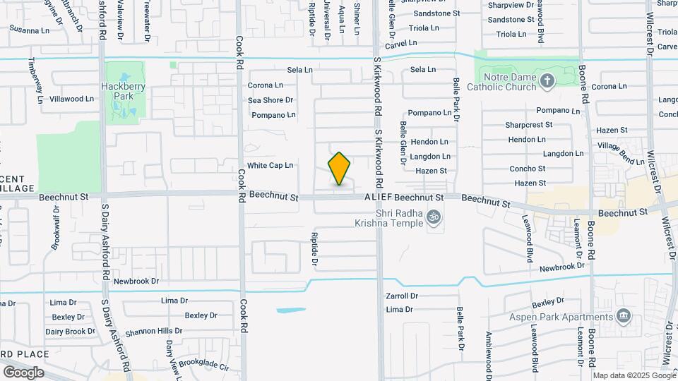 12042 Beechnut St Map and Location Details