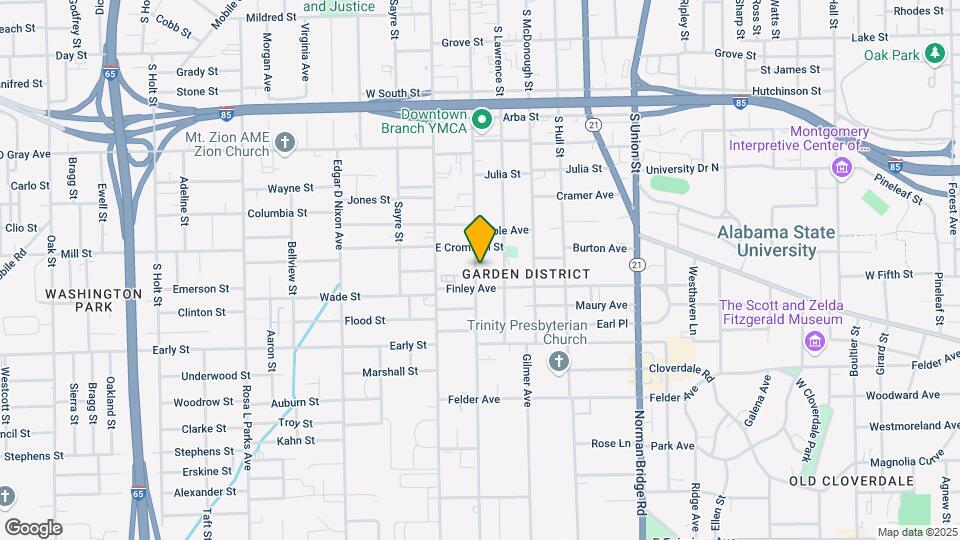 1135 S Perry St Map and Location Details