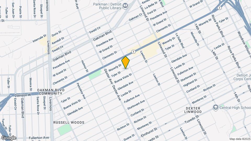 3239 Tyler St, Unit Upper Map and Location Details