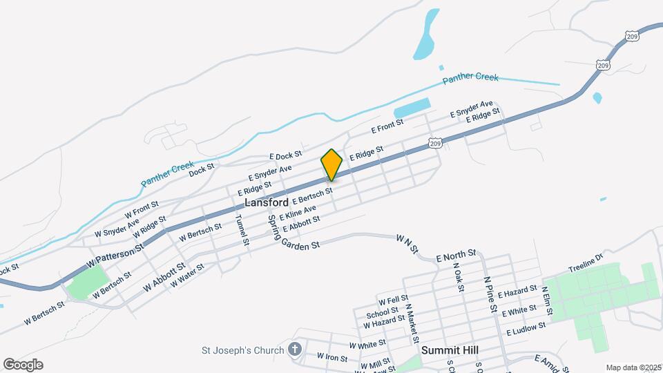 301 E Bertsch St Mapa y Detalles de la Ubicación